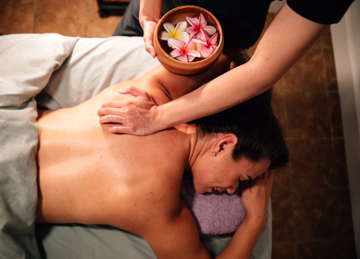 Massage at Spa La Mer