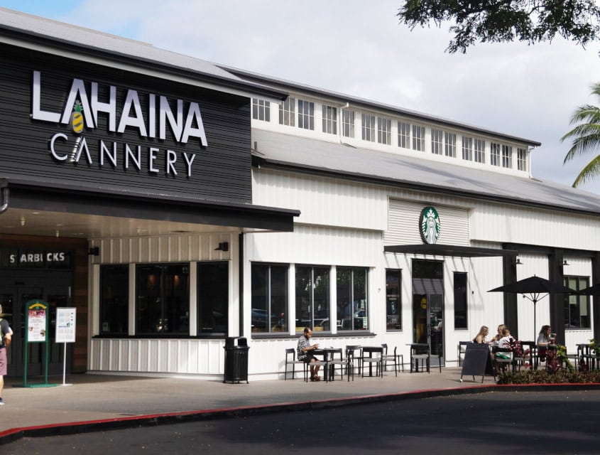 LCM - Front of the Mall signage